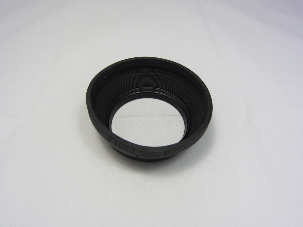 Used 62mm Collapsible Rubber Screw in Lens Hood Made in Korea N102033