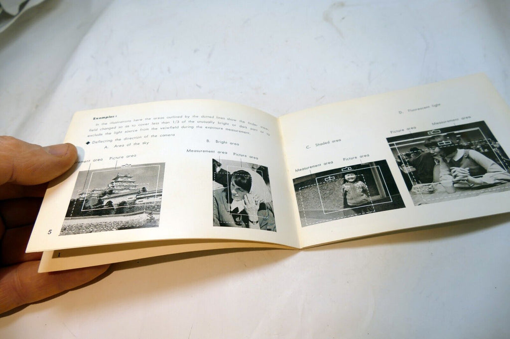 Nikon F Photomic-T FINDER Supplement to Instructions manual English EN - vintage