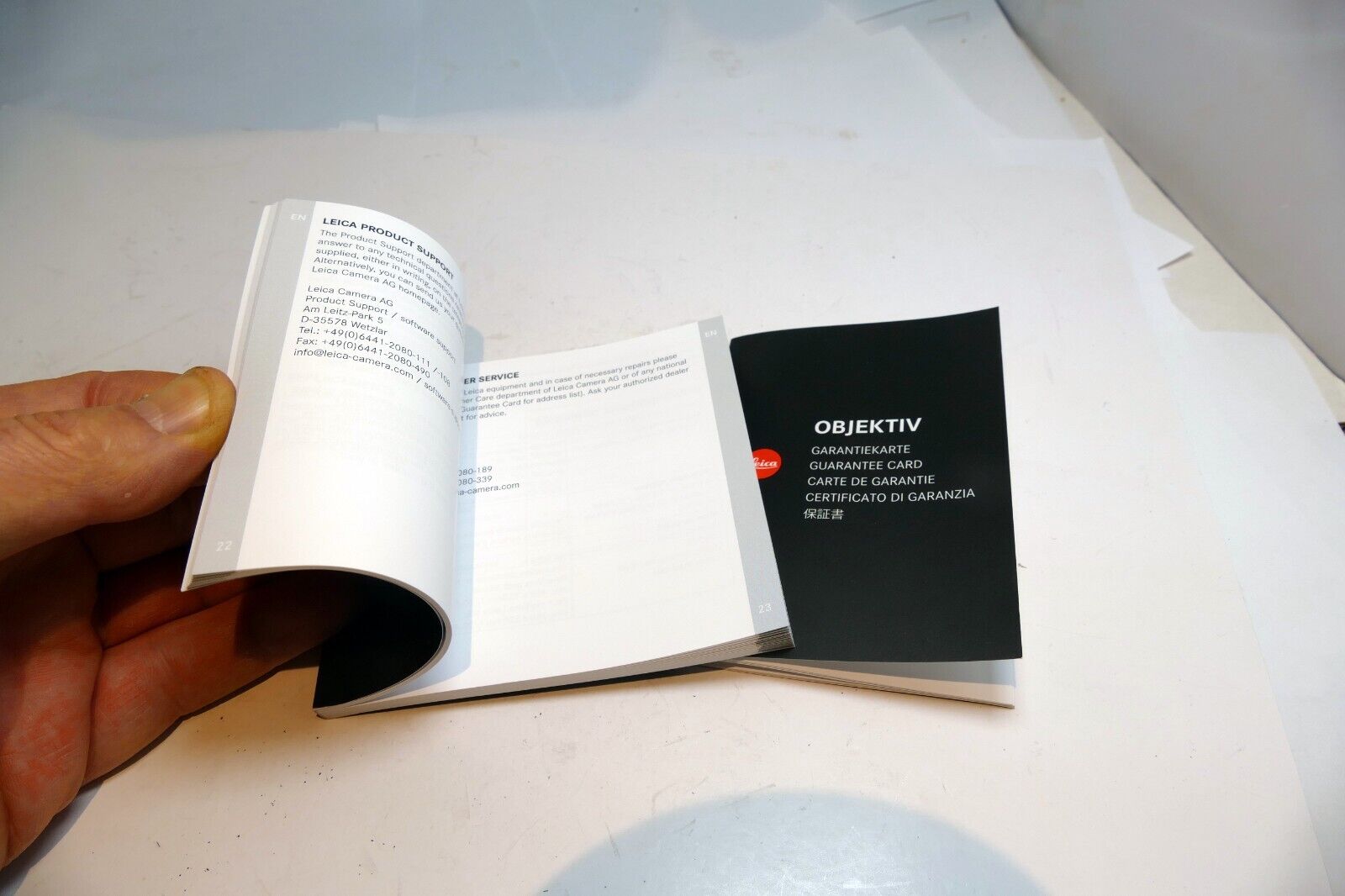 Leica Mummarit-M 35mm f2.4  Asph. lens Instructions manual Guide