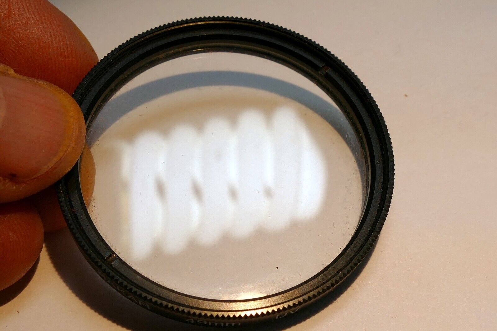 Sakar 49mm Lens Filter UV protection threaded screw in type