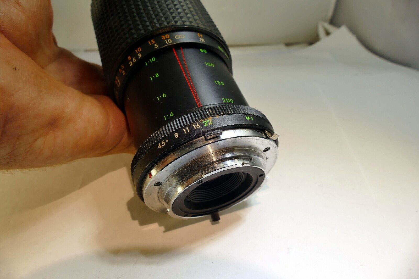 JCPenney 80-200mm f4.5 Minolta MD lens mount telephoto with issues