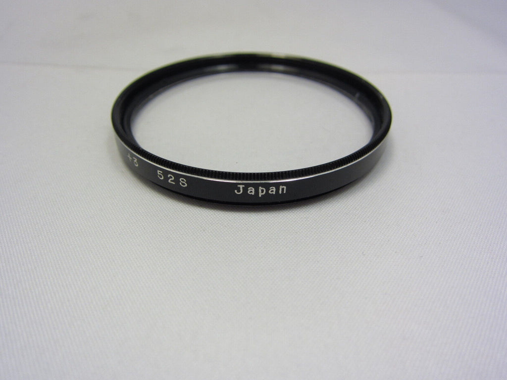 Used ROKUNAR +3 Macro Close-up 52mm 52S Lens Filter Made in JAPAN 6405017