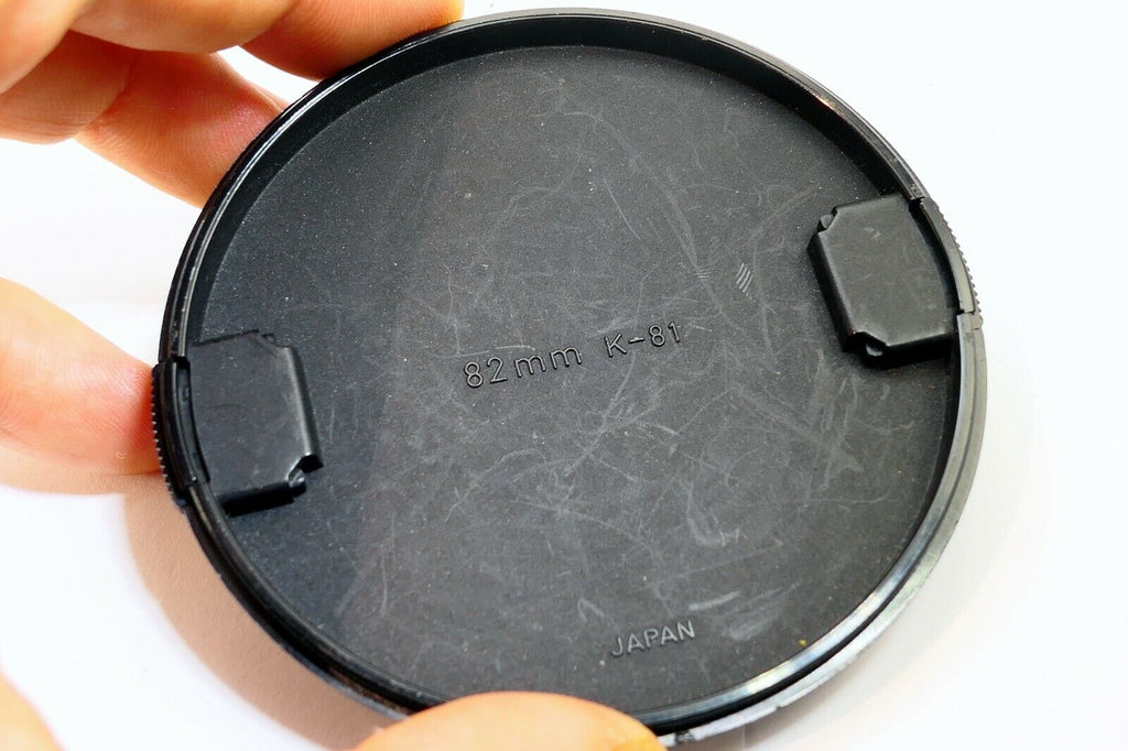 Sigma 82mm Black Plastic Front Lens Cap Snap On Genuine OEM