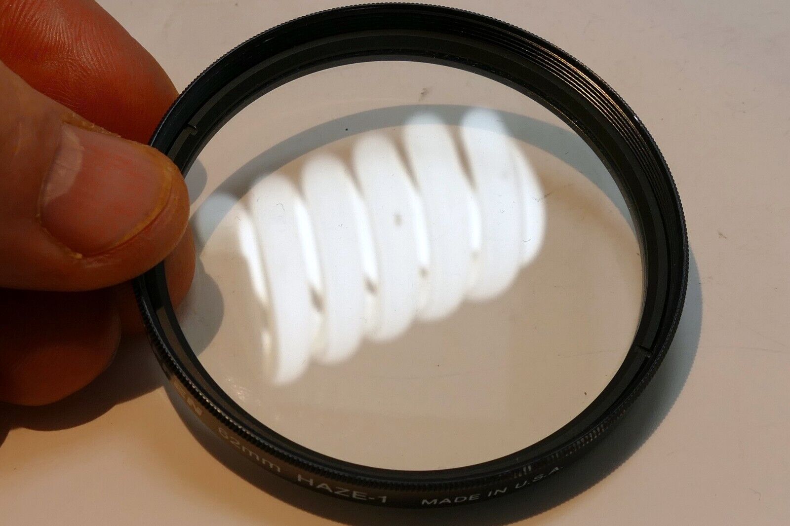 Tiffen Haze-1 UV  62mm Lens Filter made in USA