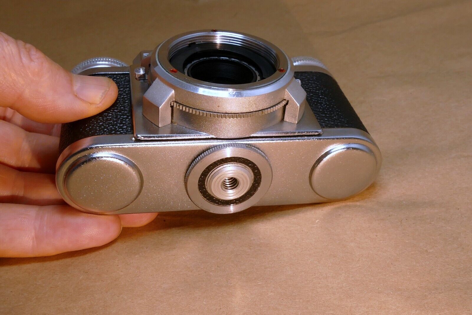 Braun Nurnberg Super II rangefinder camera body only double stroke winding
