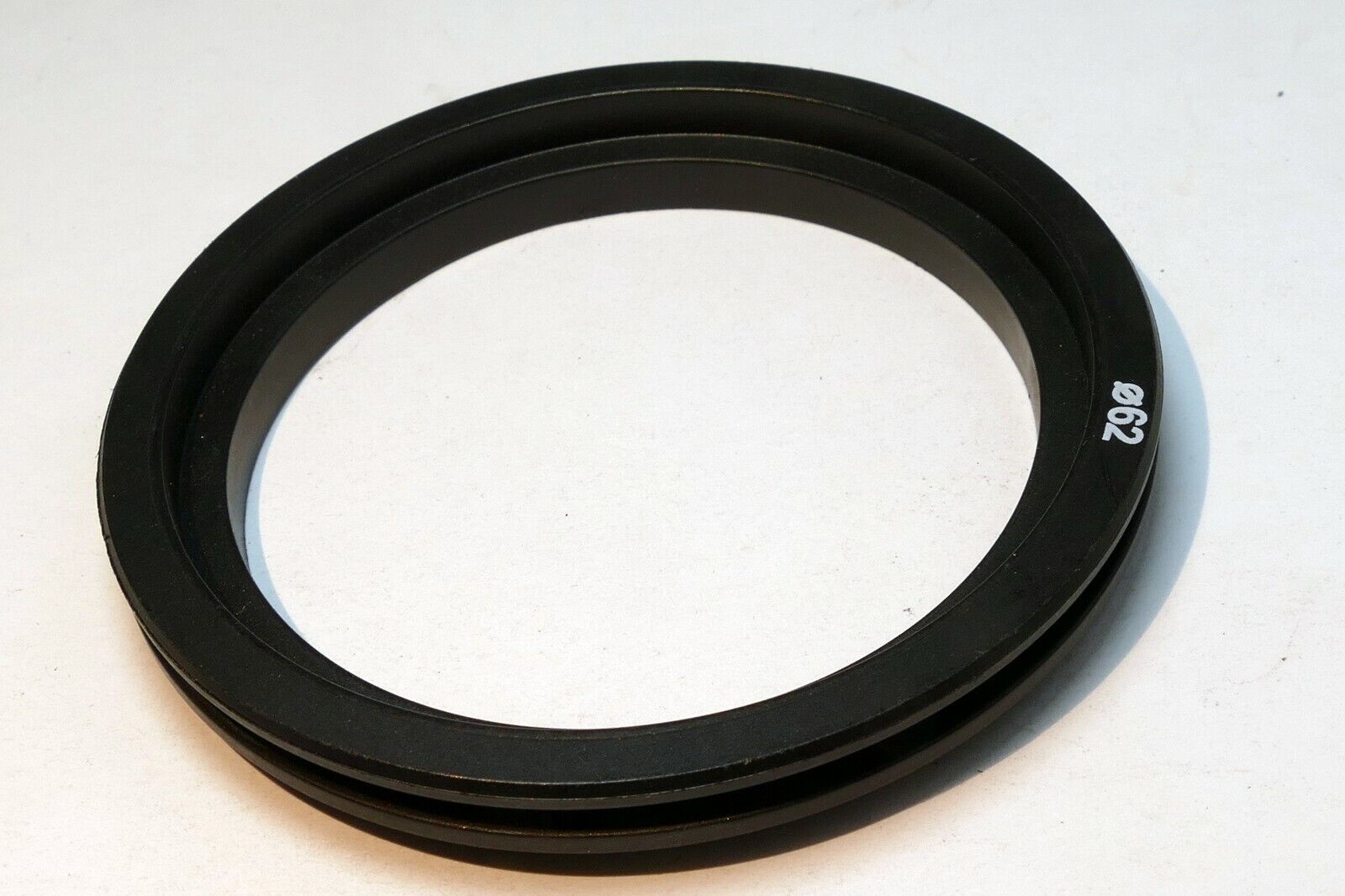 62mm to 75mm OD lens filter holder adapter ring step-up double lip on front