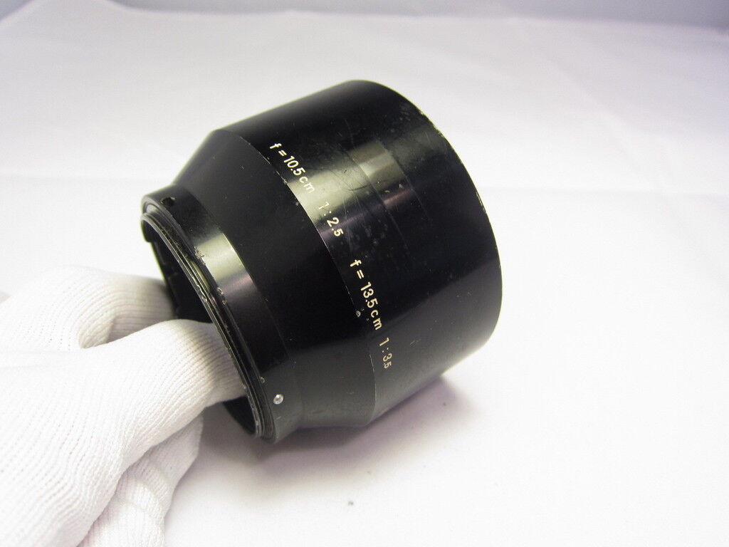 Genuine Nikon F Metal Hood 10.5cm 13.5cm f2.5 f3.5  Made in Japan 6209041