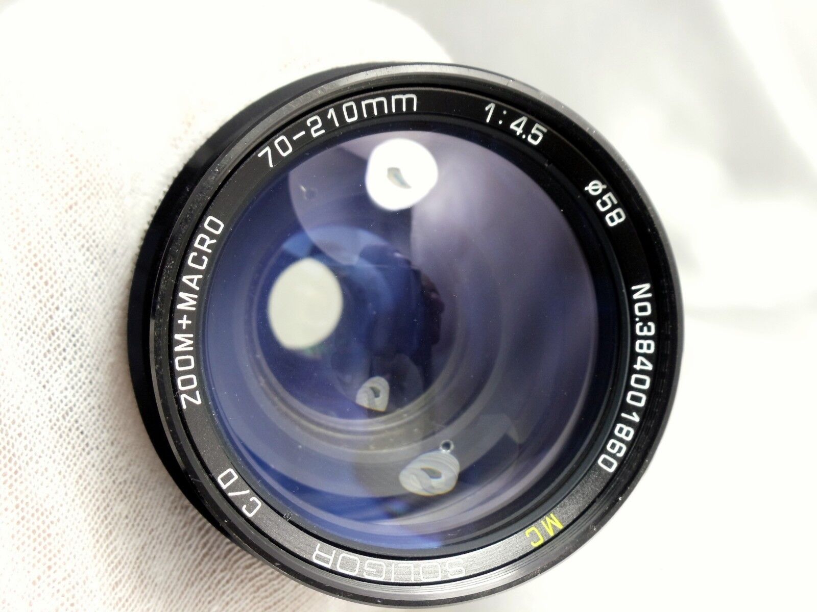 Soligor 70-210mm f4.5 OM lens manual focus for Olympus
