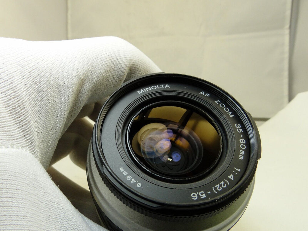 Minolta 35-80mm f4-5.6 Lens Maxxum AF inop - Parts or Repair AS IS