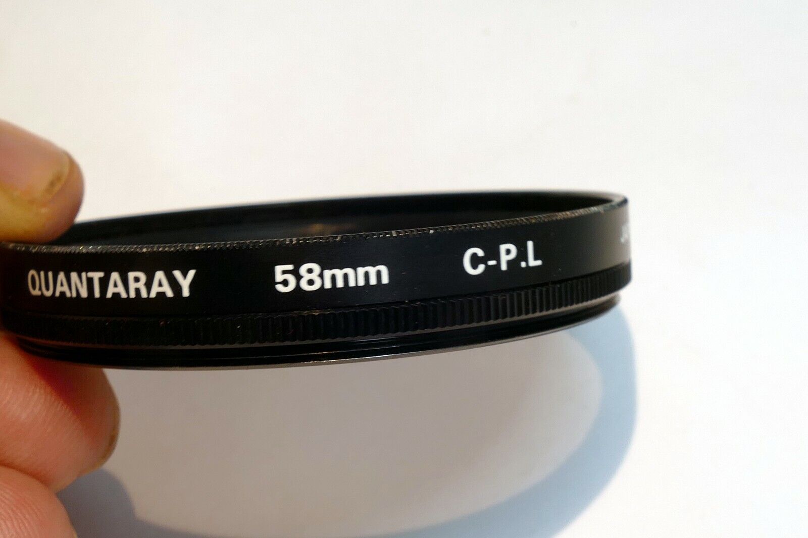 Quantaray 58mm C-PL Filter threaded Circular Polarizer
