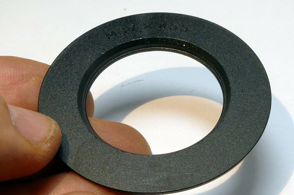 37mm to 55mm Filter ring screw in one side threaded (plastic ring only)