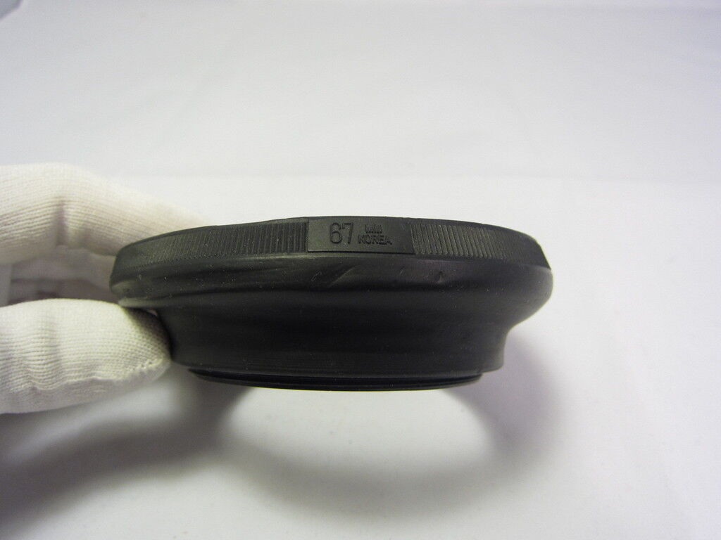 Generic Brand  Rubber Lens Hood 67mm Telephoto Made in Korea 6206023