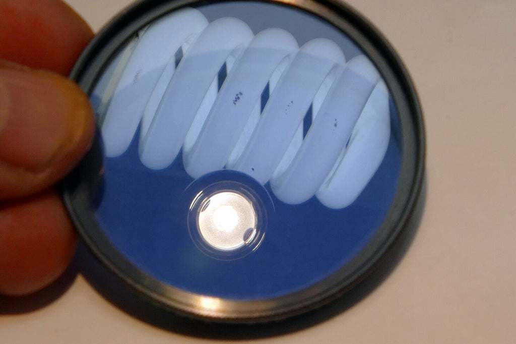 Hanimex 52mm Filter  80B  Blue made in Japan