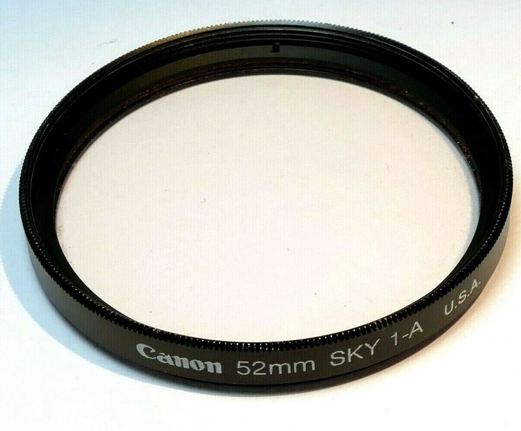 Canon 52mm Filter Skylight 1-A made in USA  Genuine