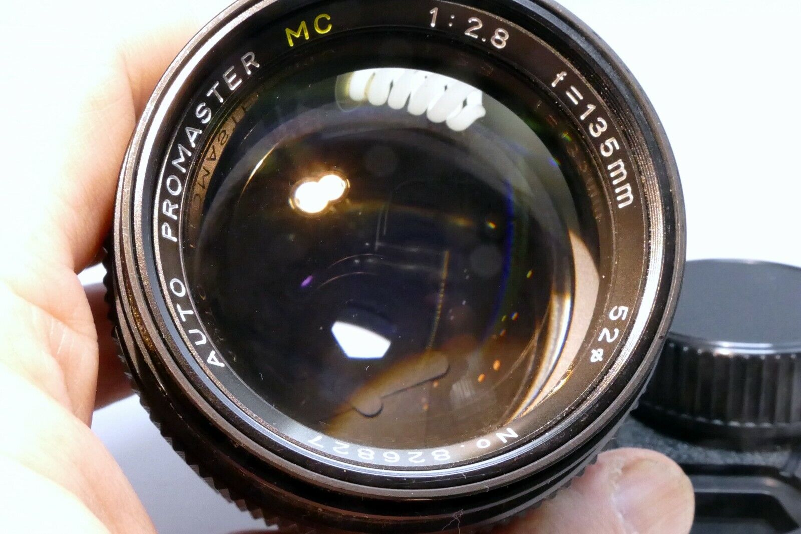 Promaster 135mm f2.8 Lens manual Focus Minolta MD prime Telephoto