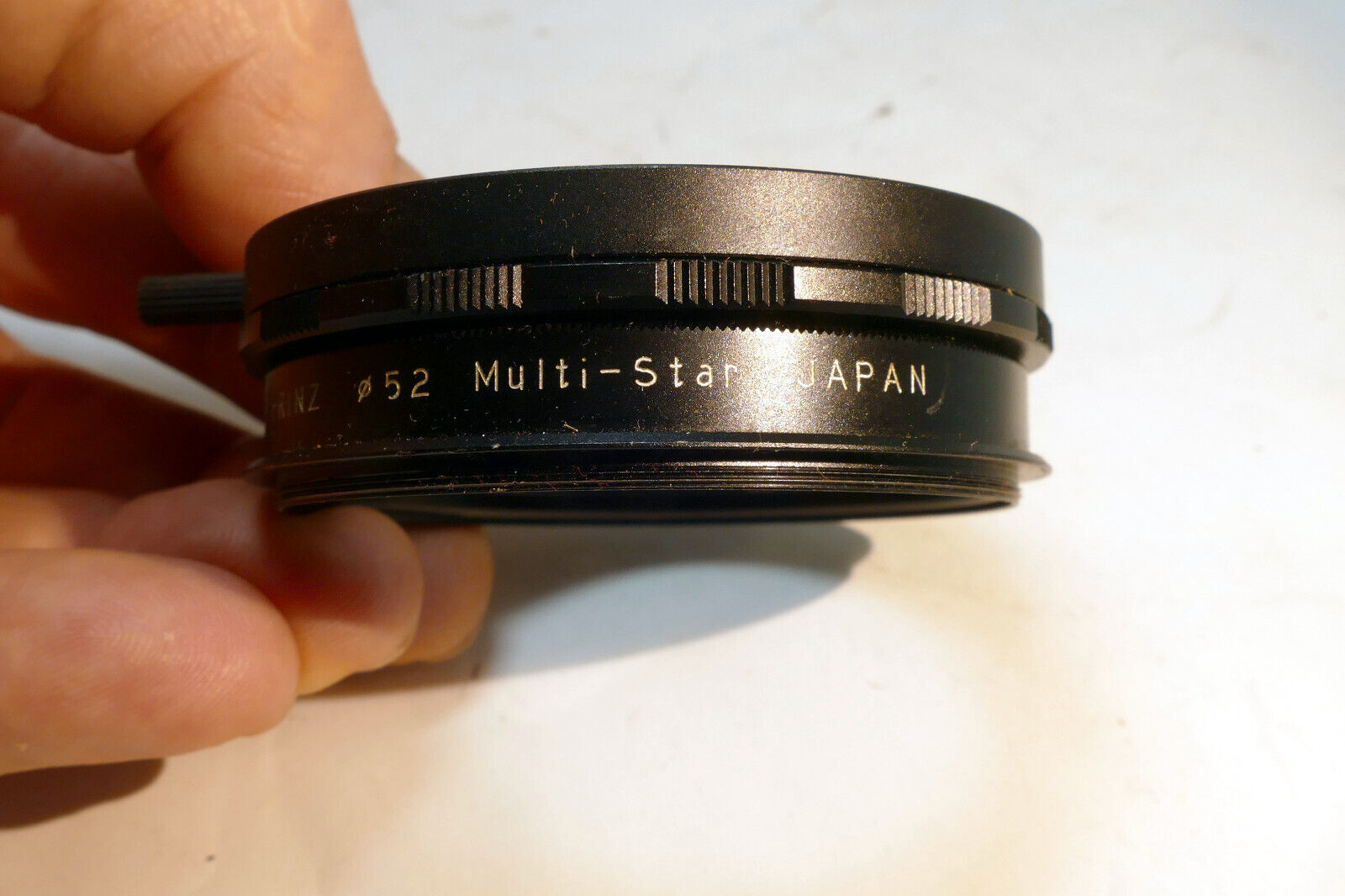 Prinz Multi-Star Cross Screen 52mm lens Filter 4 Star Rotating