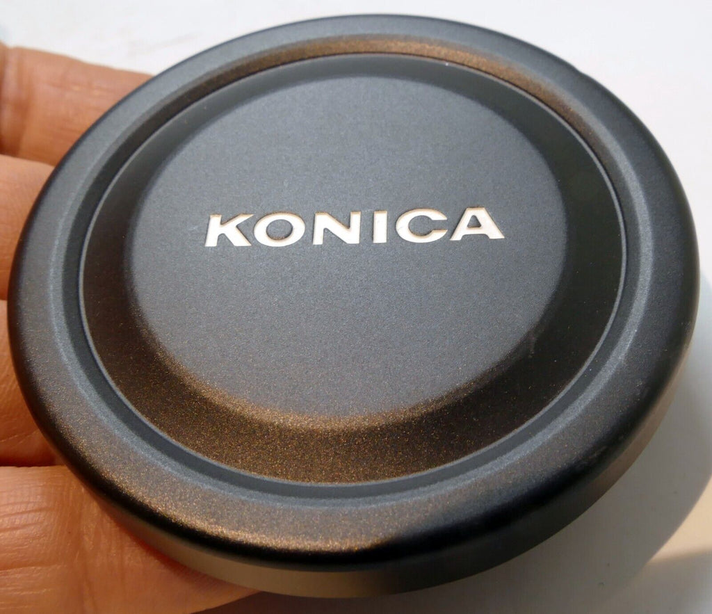 Metal Front Lens Cap Konica 67mm rim slip on type for Hexanon 180mm f4.5 VIII