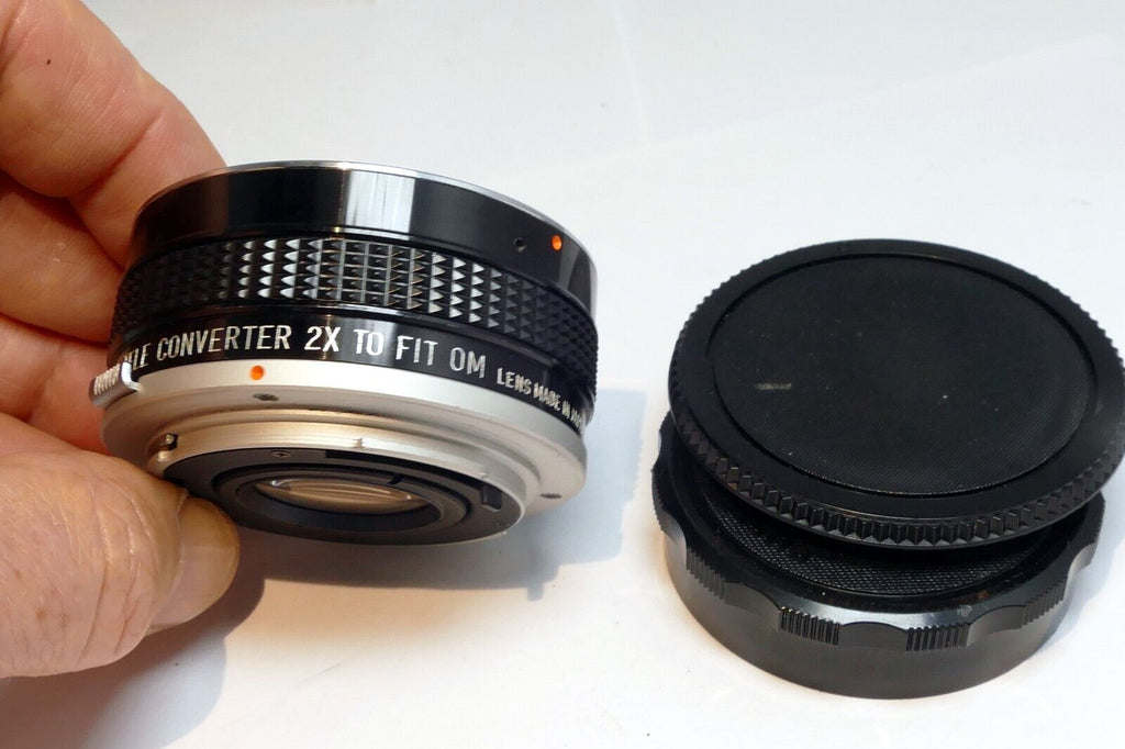Multi-Coated 2X Lens teleconverter for Olympus OM mount