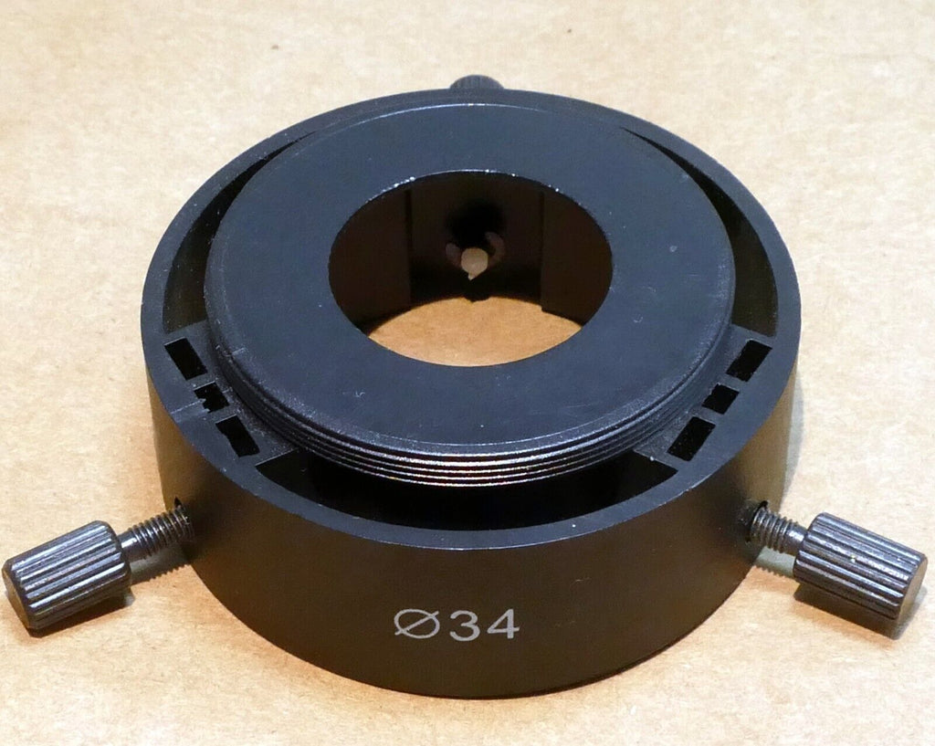 34mm Eyepiece Coupler  adaptor for Microscopes camera or eyepiece