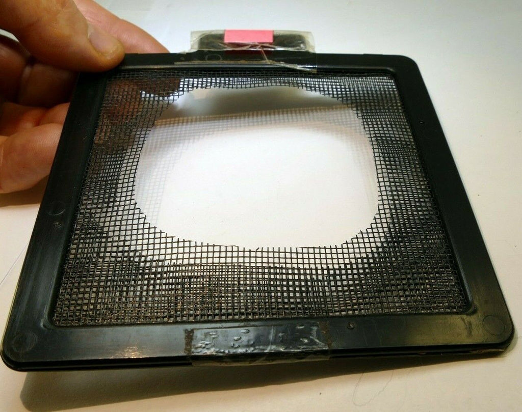 Lindahl Plastic Vignetter Mask Frame 4.5X4.5" bellows 3" Large Oval portrait