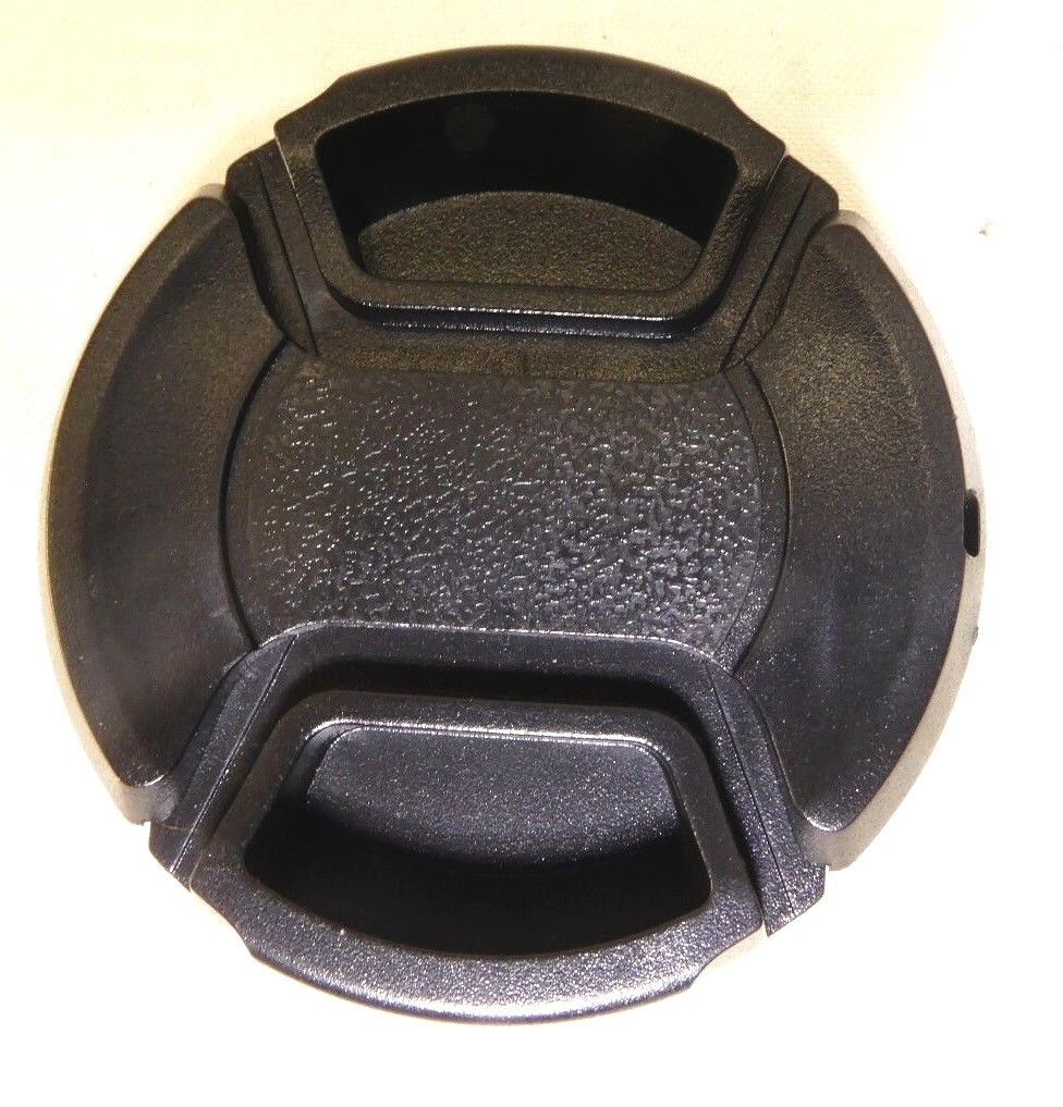 43mm Black Front Cap Lens snap on type for EF-M 22mm lens 28mm macro