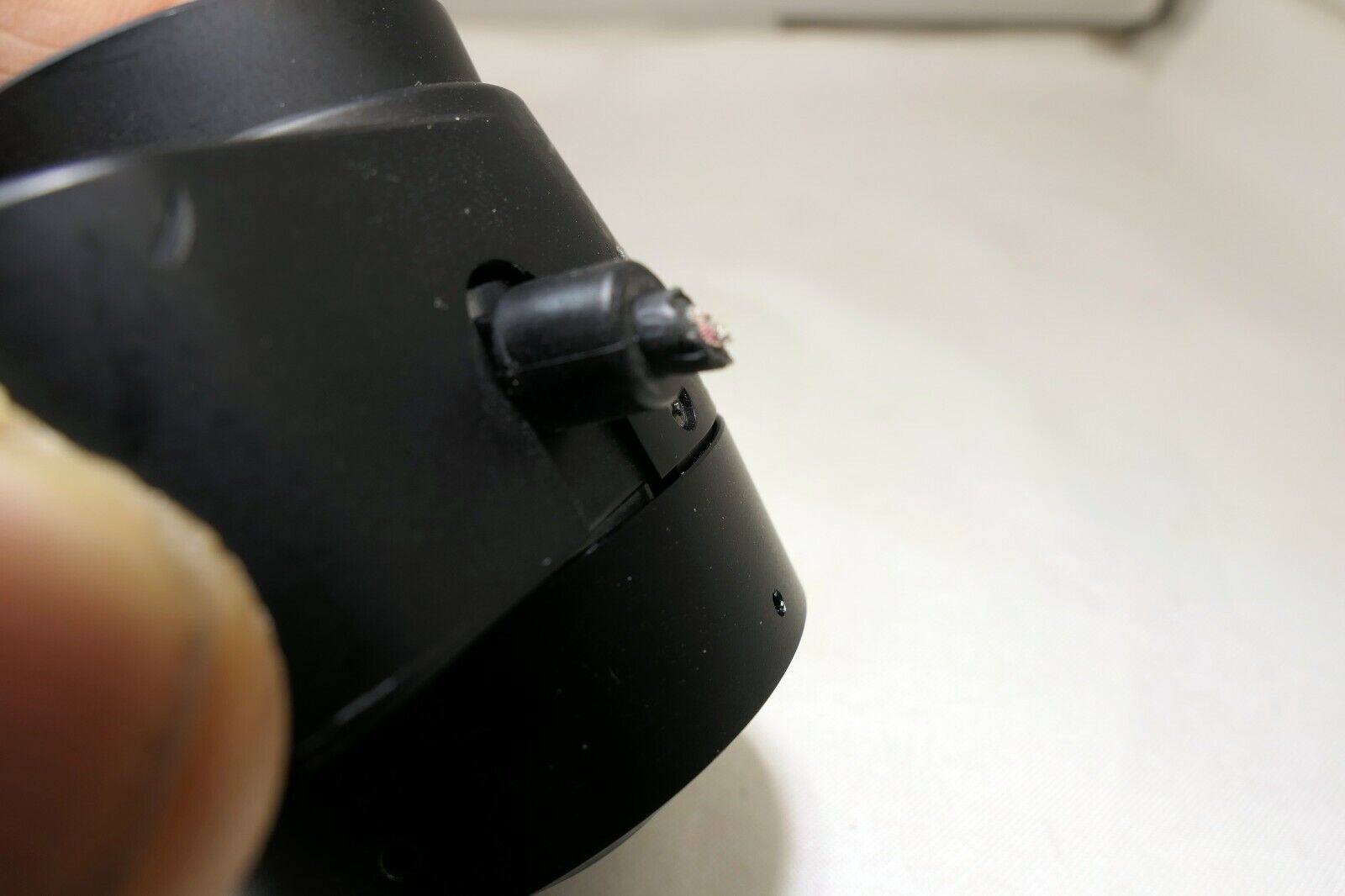 CCTV TV LENS 6mm f1.4 C-mount Lens   -   cable cut AS IS PARTS or Repair only