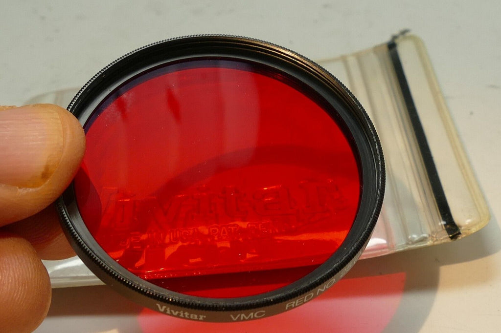 Vivitar VMC 52mm RED No. 25A  Filter Multi-Coated
