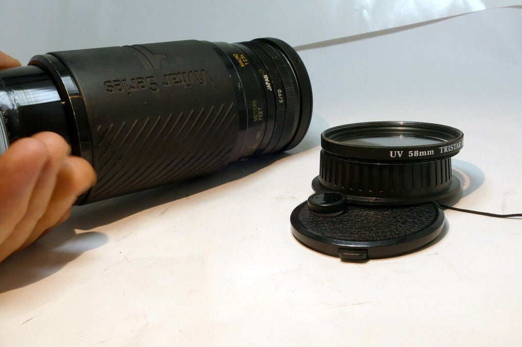 Vivitar Series 1 70-210mm f2.8-4 Macro Focusing Zoom for CANON FD = PARTS AS IS