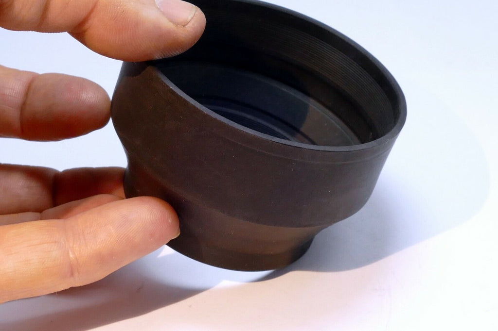52mm screw in  Rubber Lens Hood Shade for telephoto 135mm  f2.8  lenses