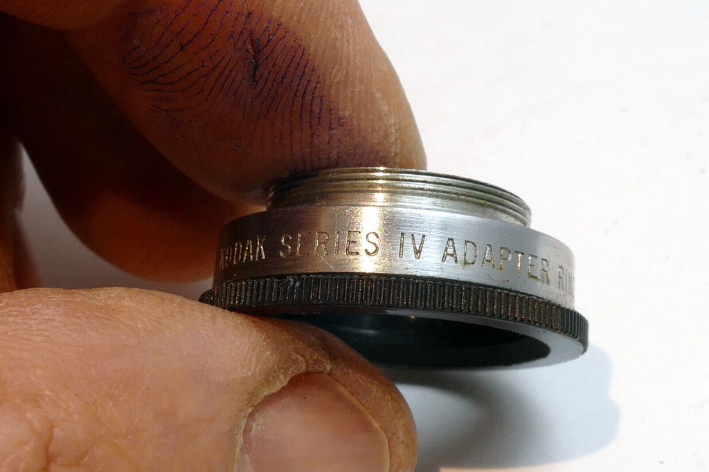 Kodak 19mm to series 4 IV Adapter to 24mm OD Filter Ring holder No/ 44