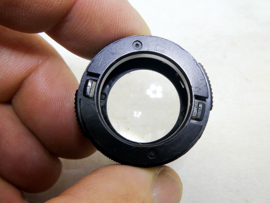 Lens 2X adapter 23mm OD 30mm OD plastic unknown brand