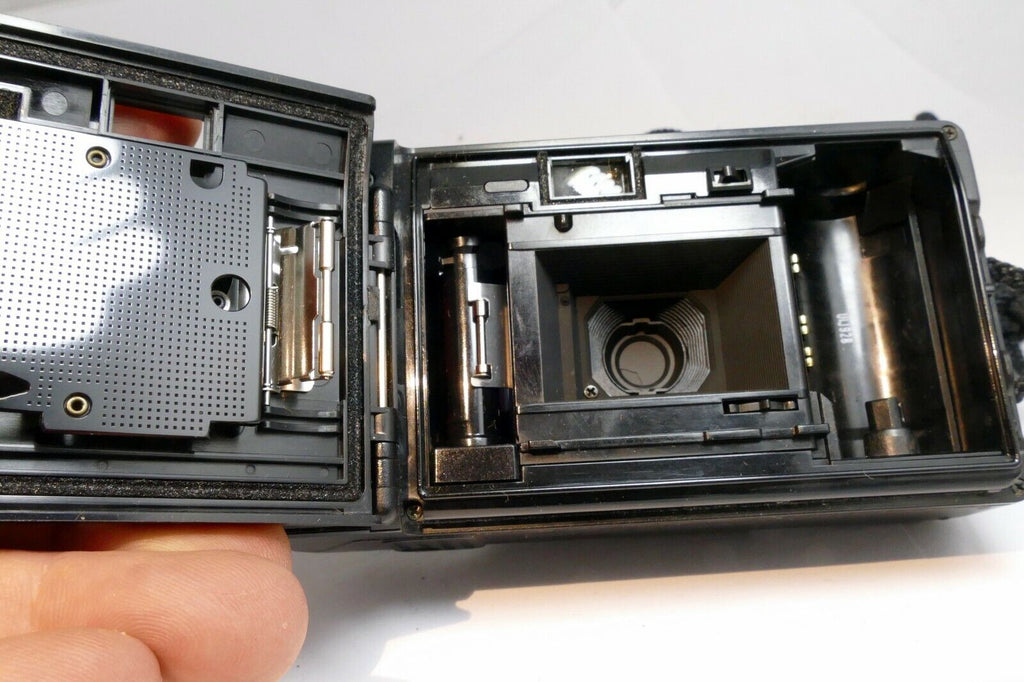 Olympus Inifnity S 35mm camera w/ 35mm f3.5 lens -  for parts AS IS