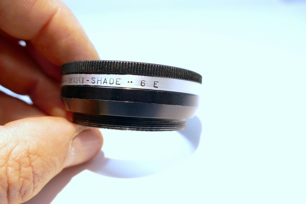 Ednalite Lens Hood Mini Shade series VI 6 44.5mm OD screw in threaded metal 6-E