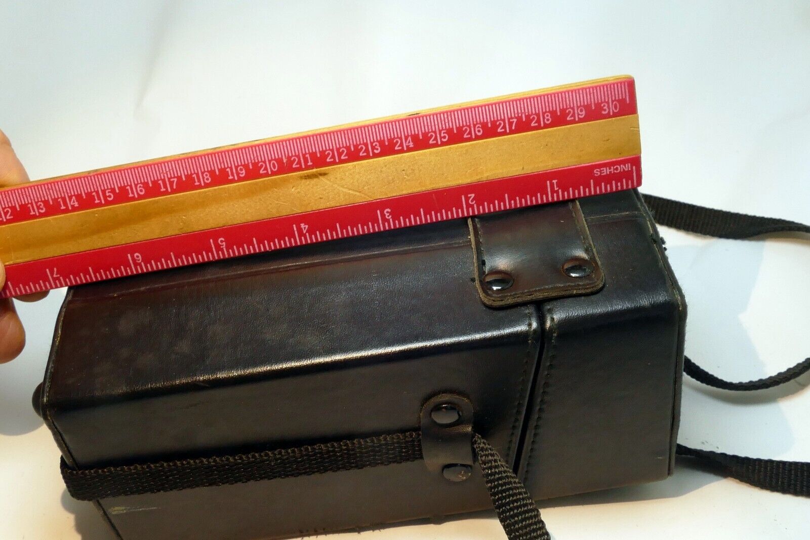 Vivitar Hard lens case 7X3" for 105mm f2.8 macro Series 1