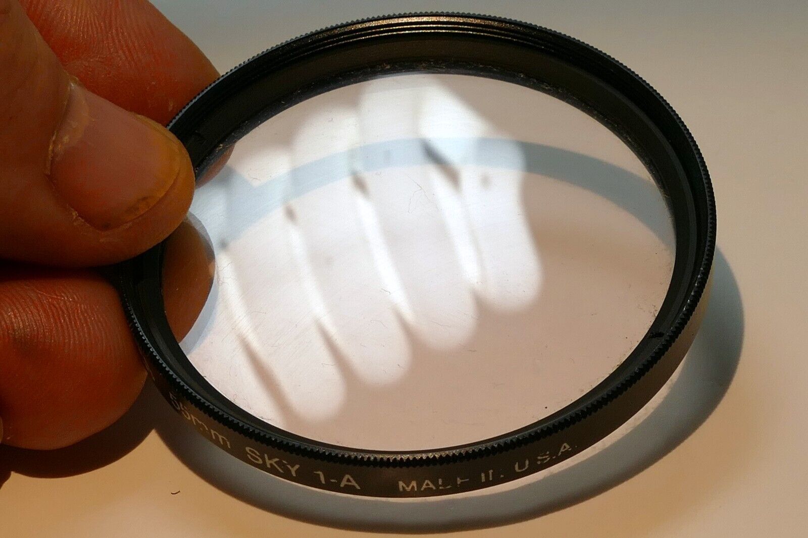 55mm TiFFEN Skylight 1-A Glass Lens Filter 55 mm sklight1A Sky-1A warming