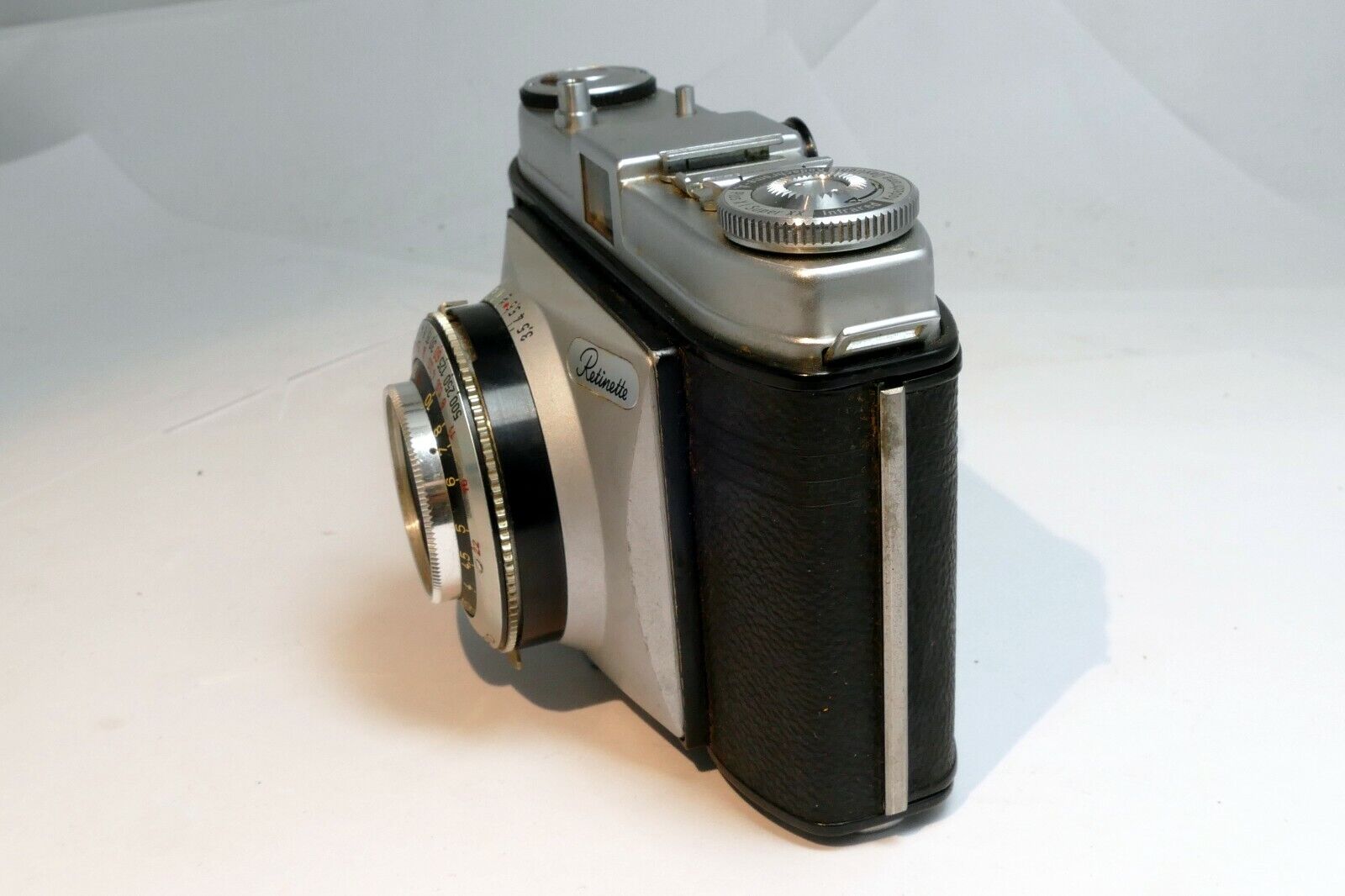 Kodak Retinette rangefinder Camera w/ Schneider 45mm f3.5 Lens AS IS for parts