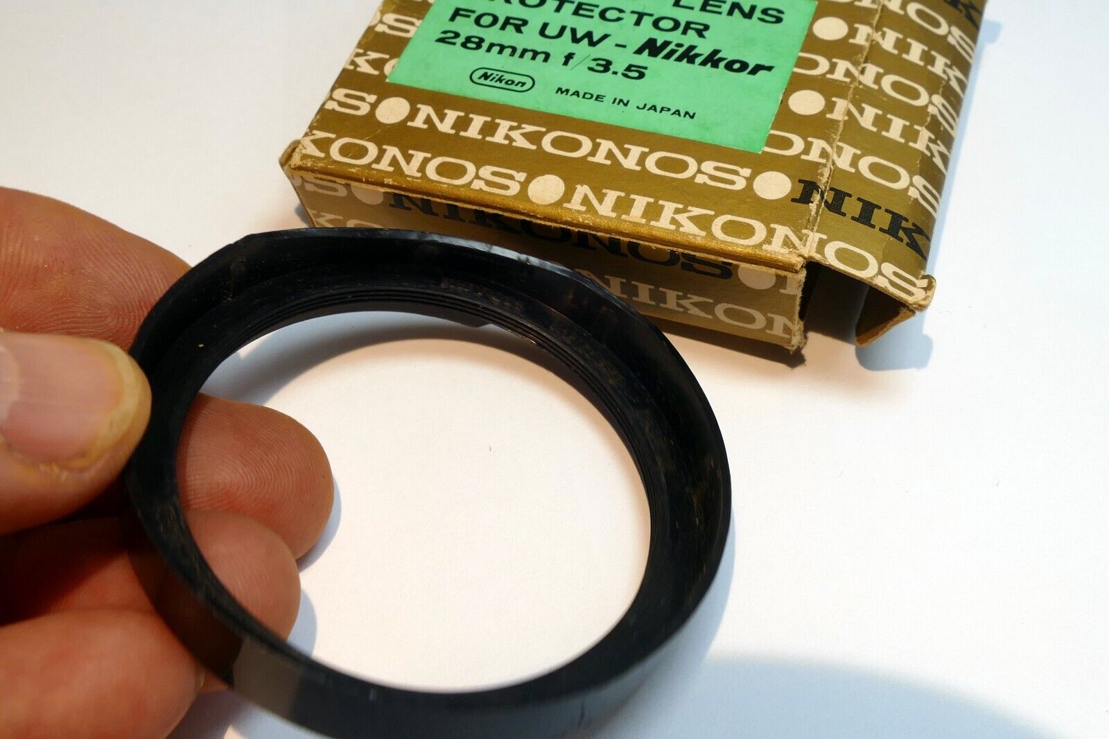 Nikon Lens Protector for UW Nikkor  28mm f3.5 Nikonos underwater lens Hood