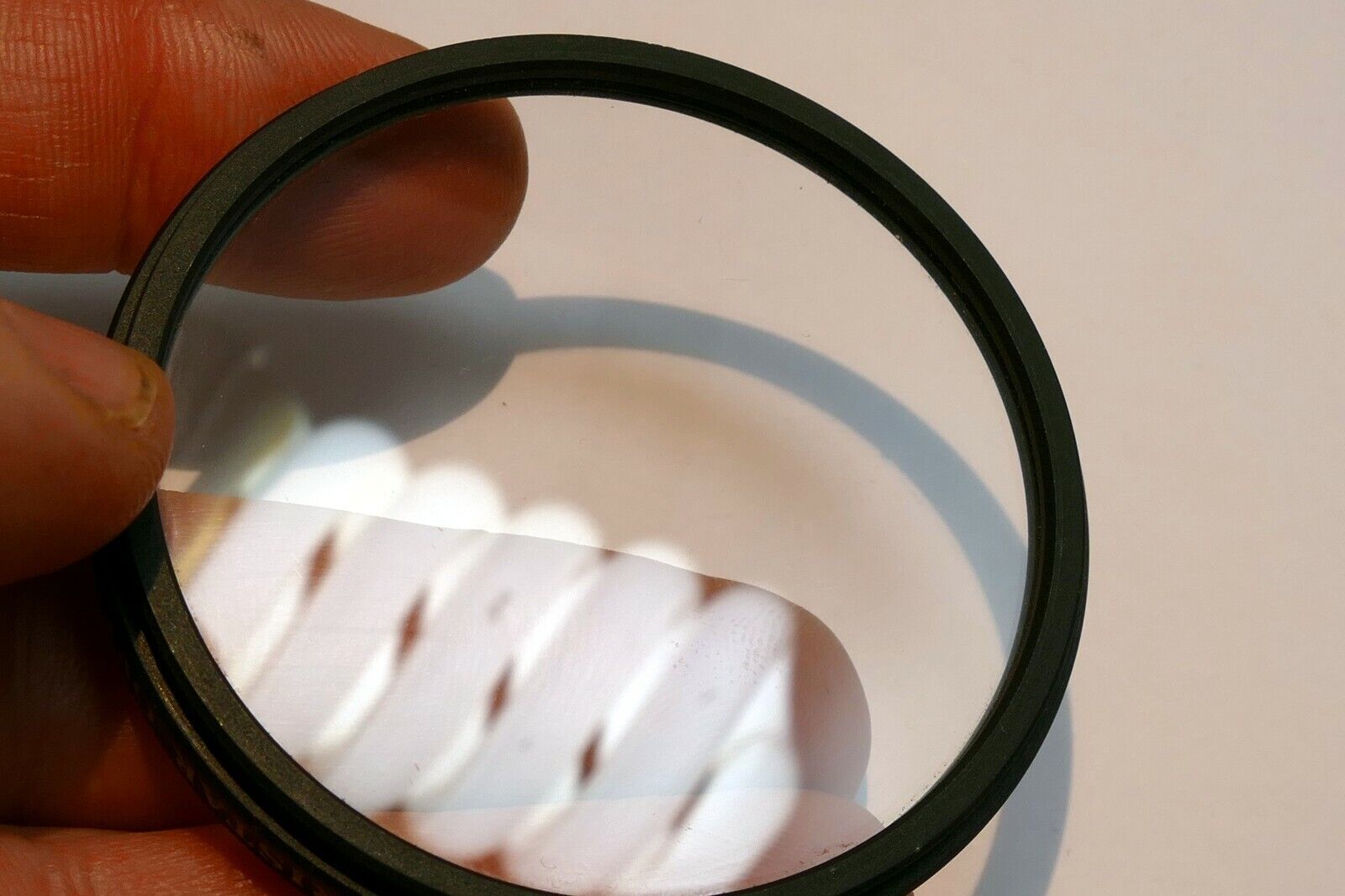 58mm UV (0)  Glass lens filter threaded screw in type