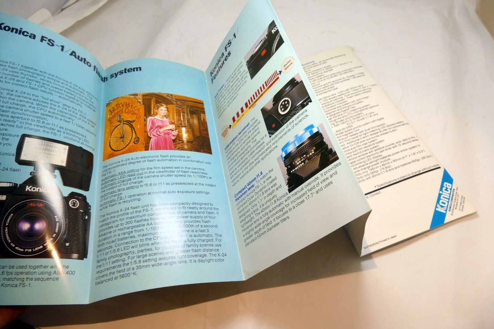 Konica FS-1 Brochure  Accesory guide