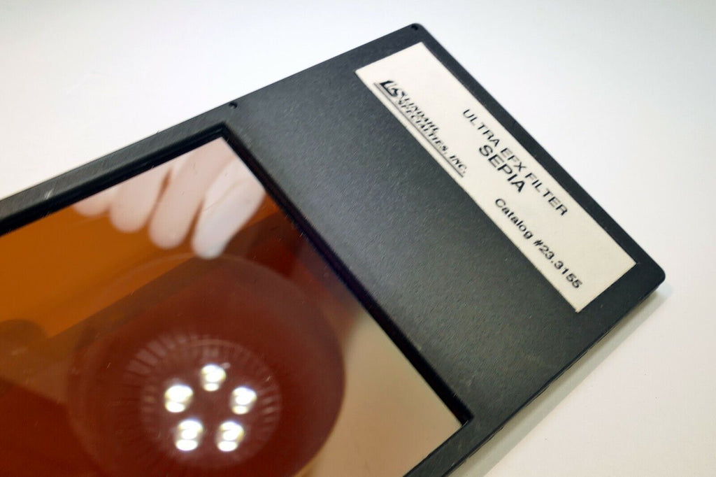 LINDAHL Specialties Ultra EFX SEPIA Drop in Lens Filter square 3X3"