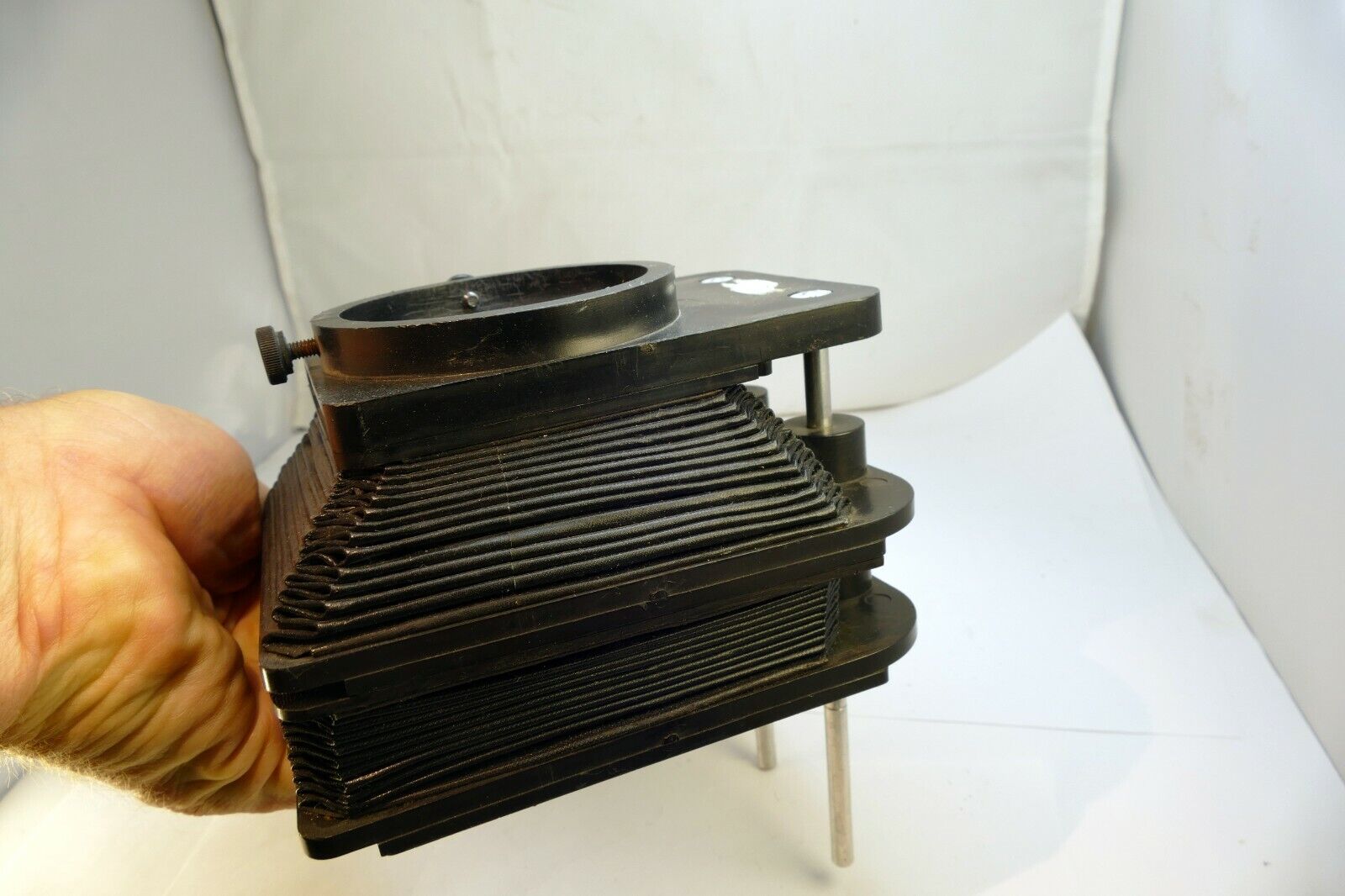 Lindahl Bellows lens Hood 43.1220 Professional Vignetter System set 4.5" filter