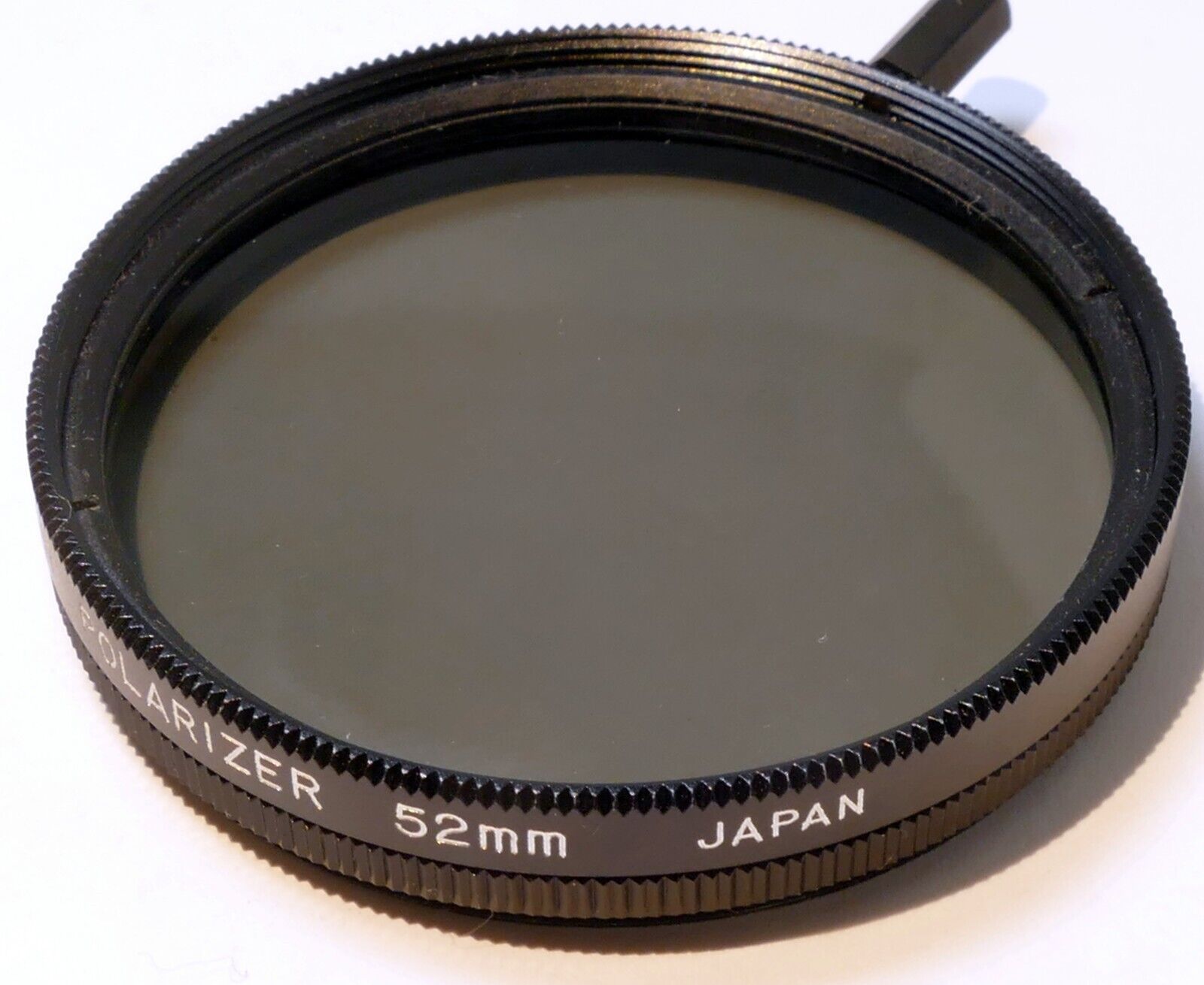 Canon 52mm Filter Linear Polarizer PL genuine vintage for 50mm f1.8 nFD - EOM