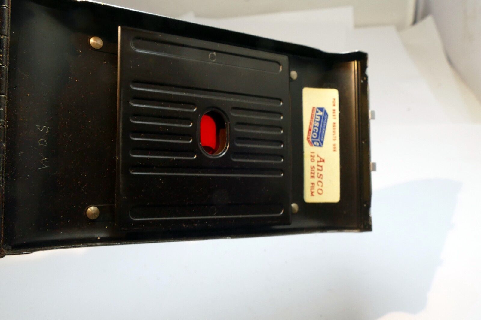 Agfa-Ansco Speedex Special Folding Camera With 85mm f/4.5 Apotar Lens 4X5 medium