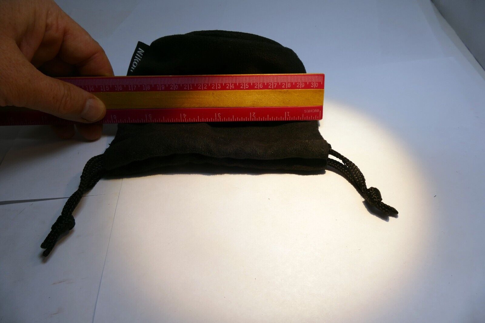 Nikon CL-1013 Black Soft Lens Case Pouch 50mm f1.4G 10.5mm 10-20mm - Genuine OEM