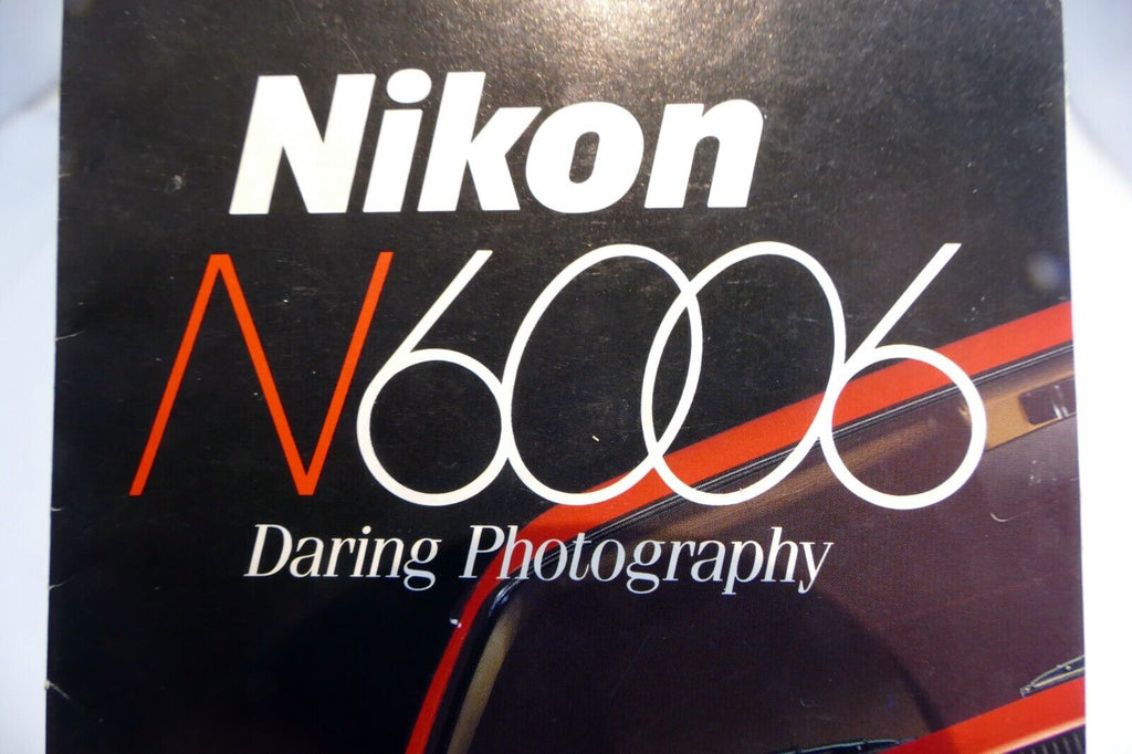 Nikon N6006 camera  Photo Guide Brochure