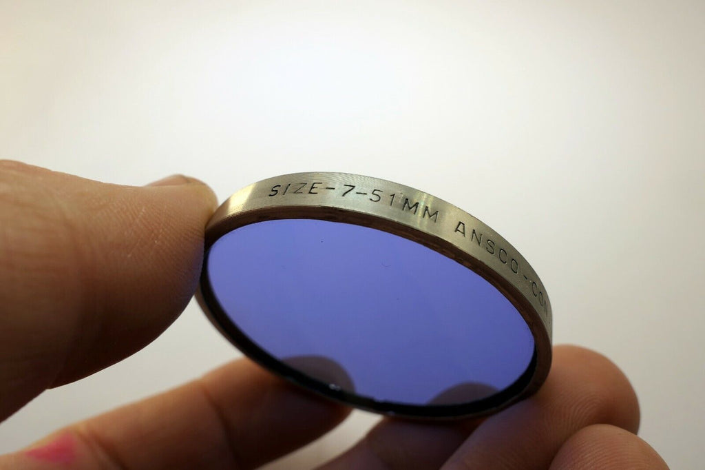 Ansco conversion No 10 Light Blue Series # 7 (VII) Lens Filter drop in