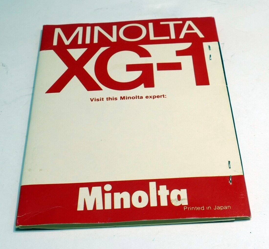 Minolta  Lens Cleaning Tissue XG-1  1970's - genuine OEM vintage