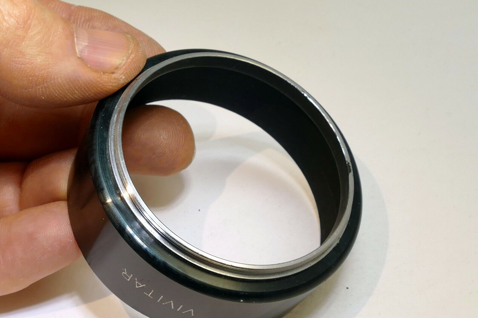 Vivitar 55mm Metal Lens Hood Shade screw in Telephoto 20cm 13.5cm