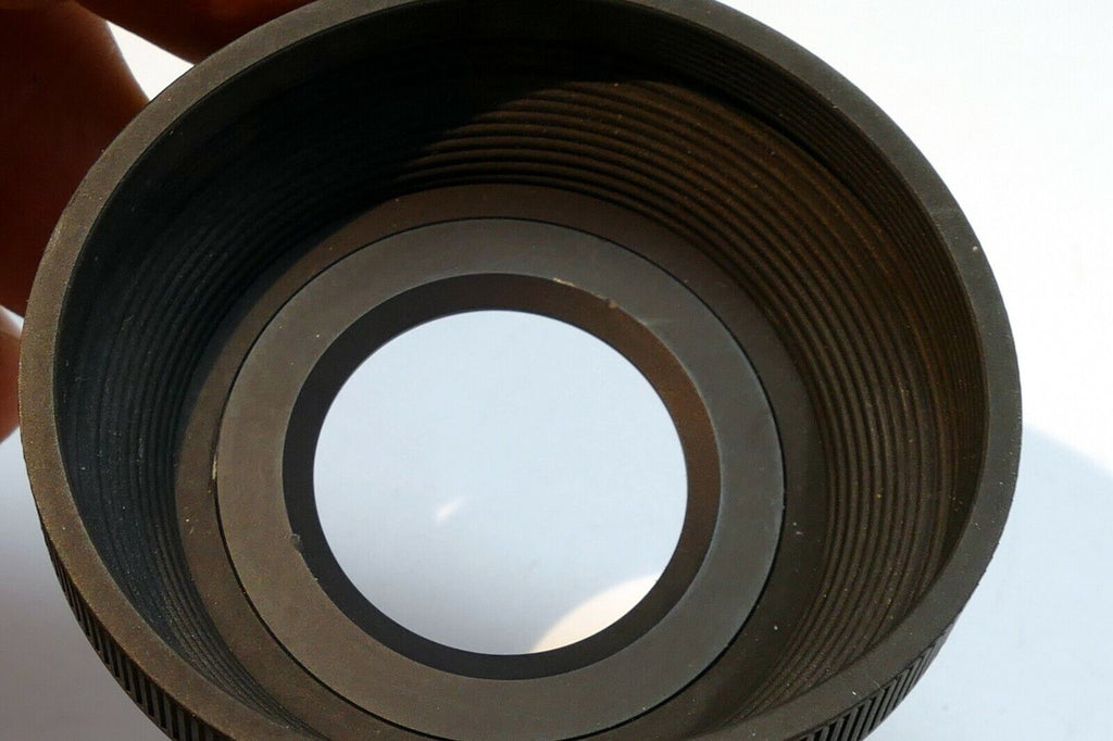 33mm Collapsible Rubber Lens Hood vintage  female threaded