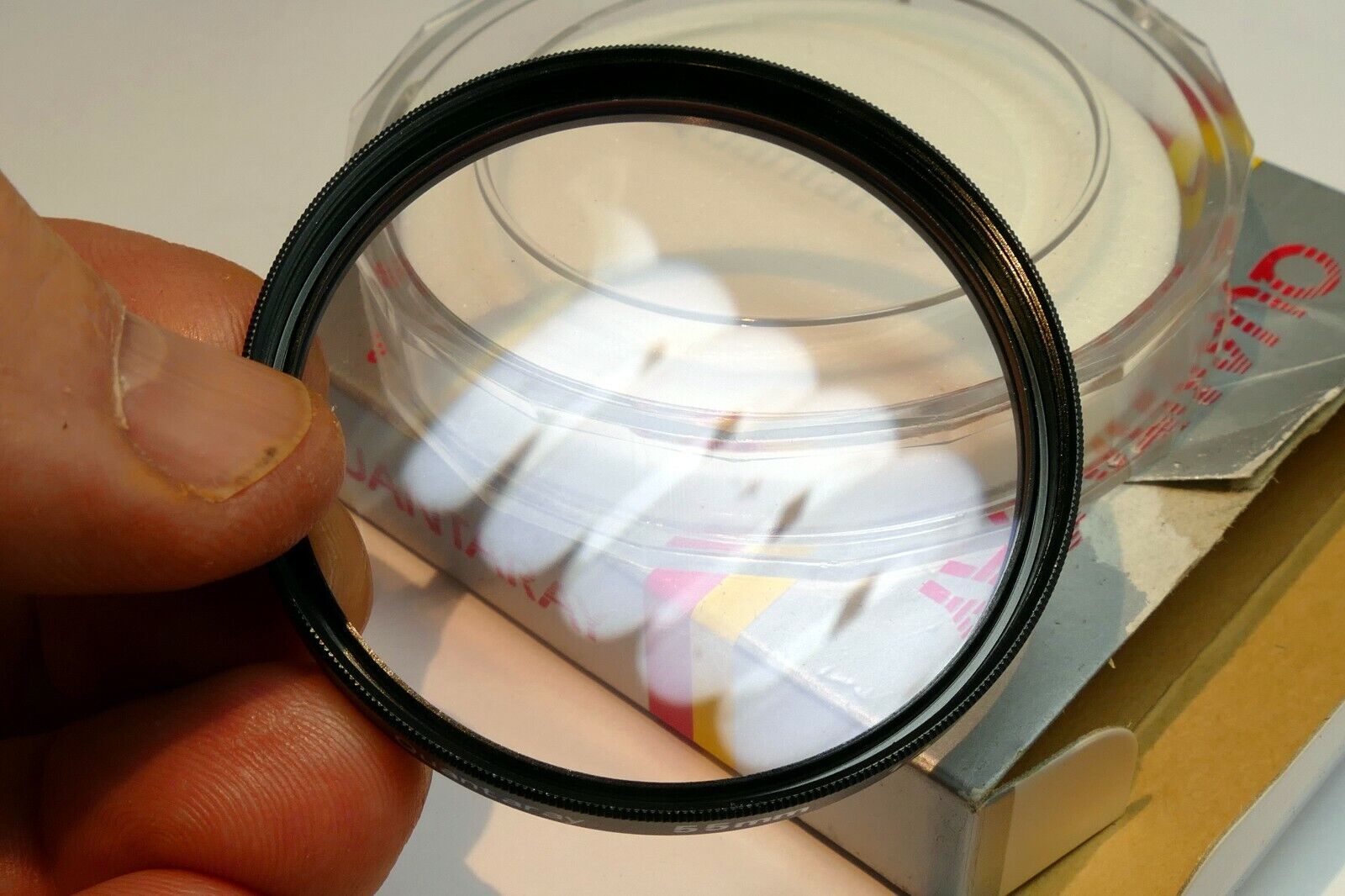 Quantaray 55mm Filter Skylight 1A  with plastic case mint condition